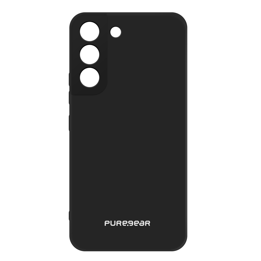 כיסוי אחורי שחור PureGear &lrm;Galaxy S22 - SoftTek שחור