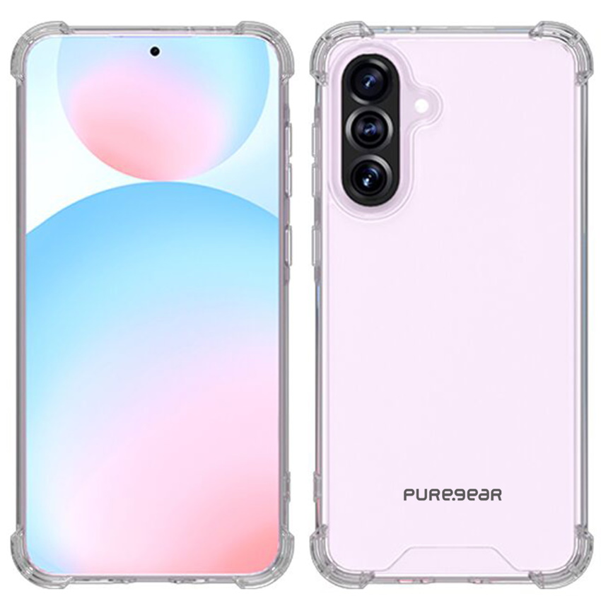 כיסוי אחורי שקוף לגלקסי PureGear A36 &lrm;PG Hardshell for Samsung A36 - Clear