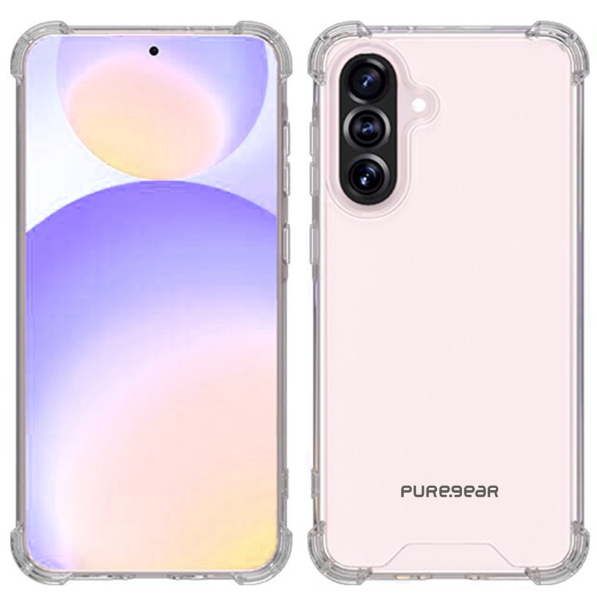 כיסוי אחורי שקוף לגלקסי PureGear A56 &lrm;PG Hardshell for Samsung A56 - Clear
