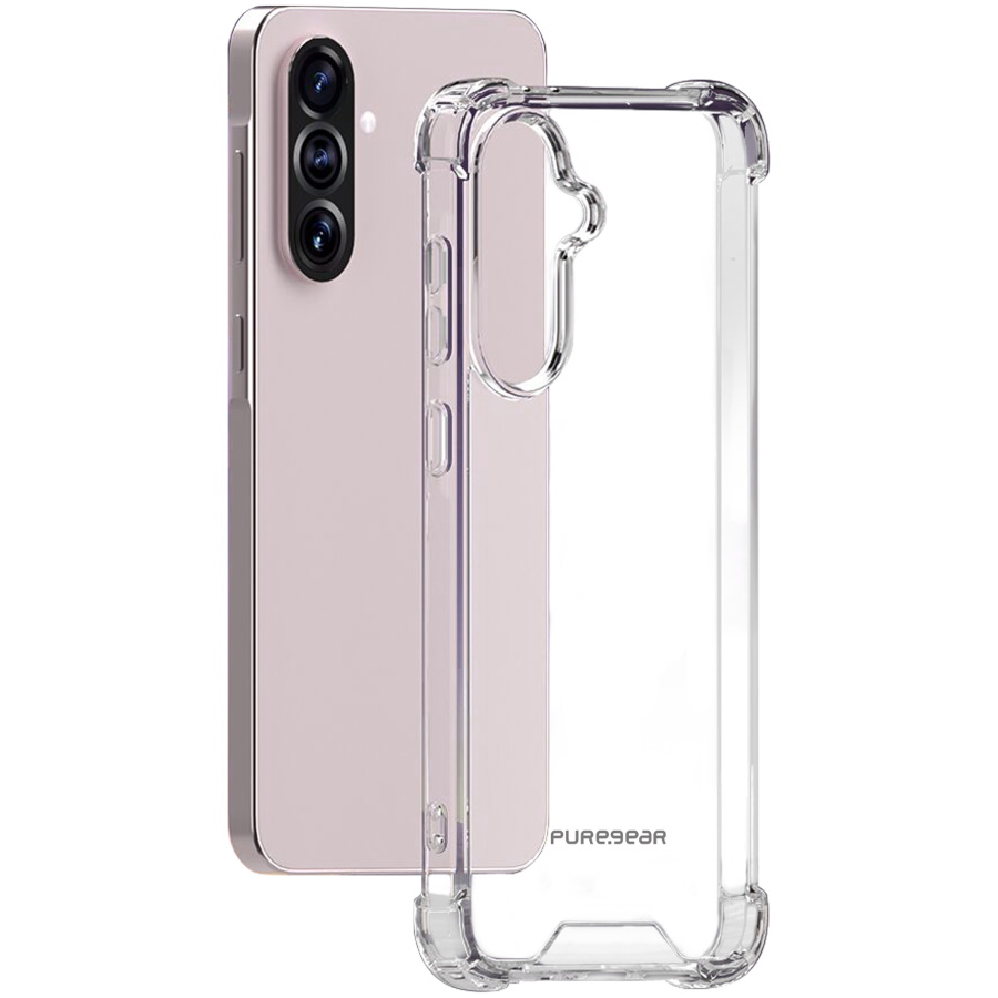 pg hardshell for samsung a56 - clear puregear