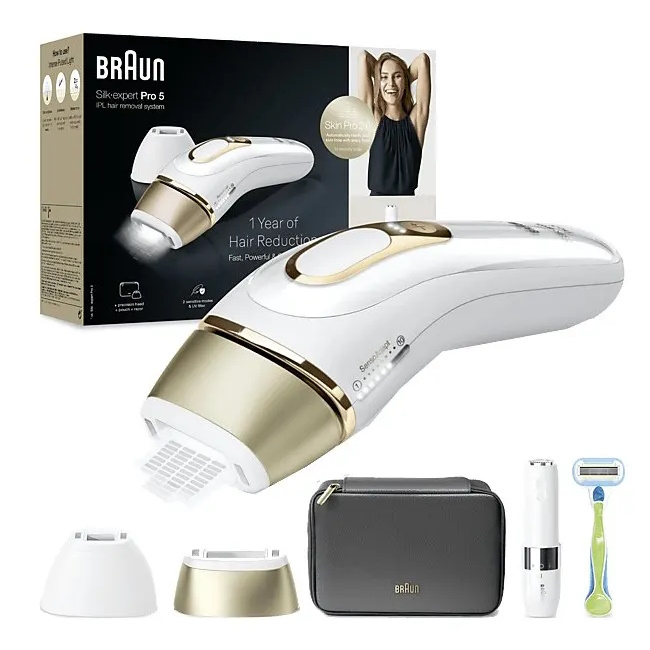 תמונה של מסיר שיער בטכנולוגיית braun ipl