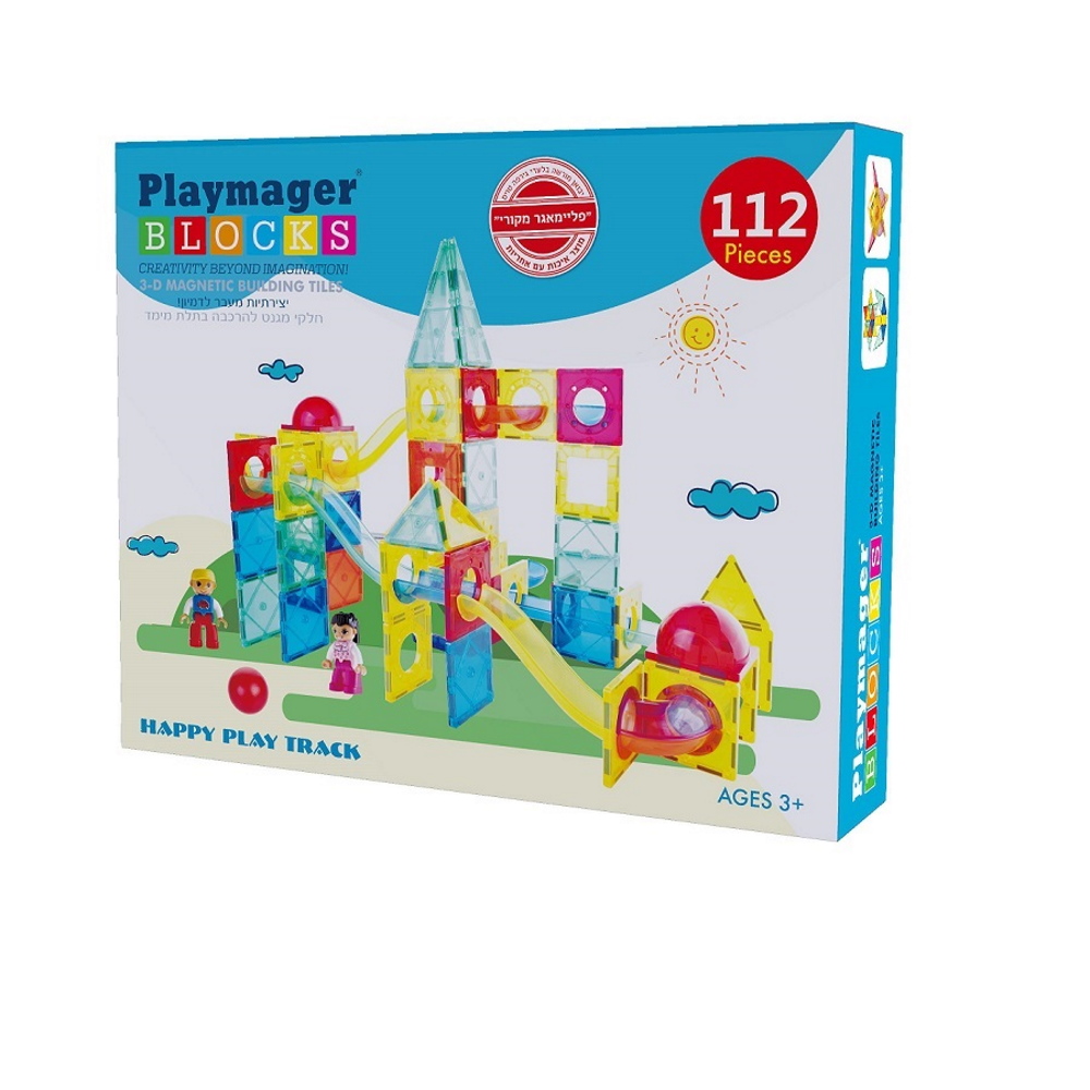 משחק מגנט והרכבה בתלת מימד playmager