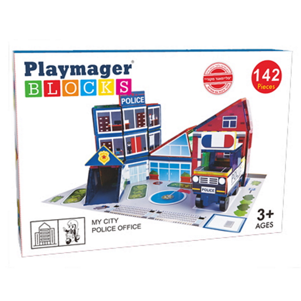 משחק מגנט והרכבה בתלת מימד playmager