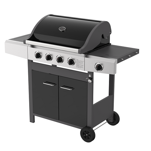 גריל גז 4 מבערים כולל כירת צד net broil