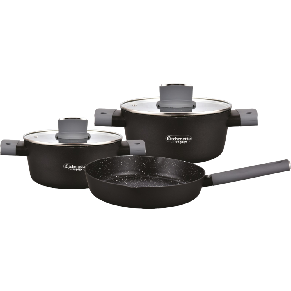 סט סירים ומחבת יוקרתי - 5 חלקים la kitchenette chef segev
