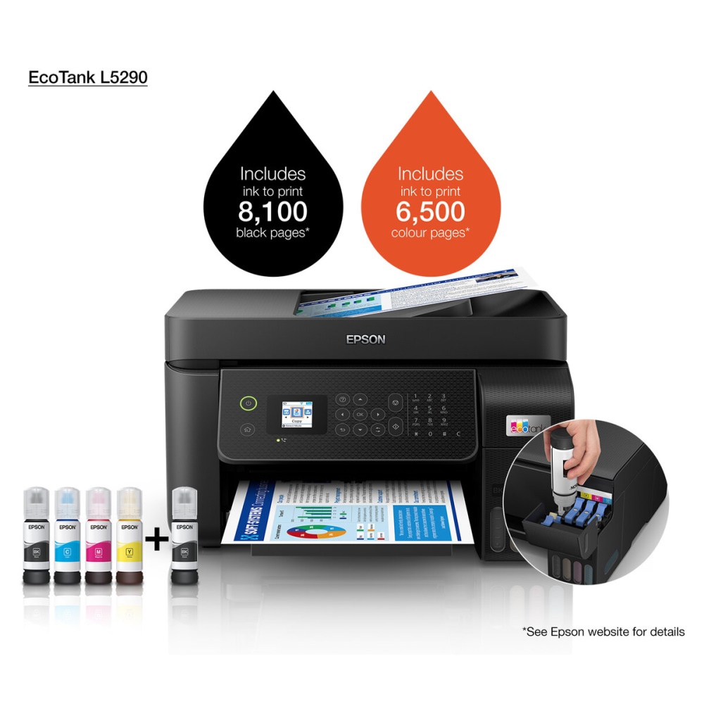 מדפסת אלחוטית משולבת epson