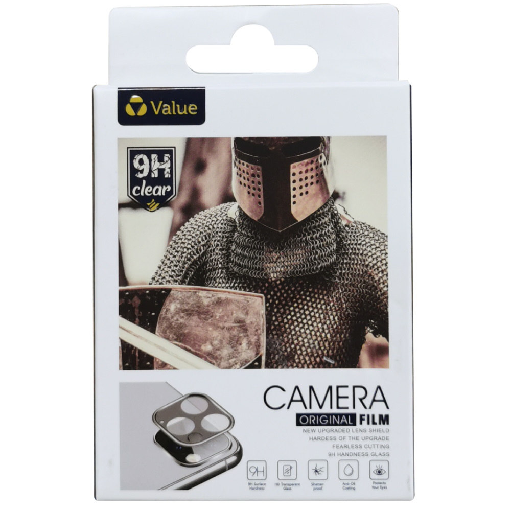 מגן זכוכית למצלמה VALUE &lrm;9H Clear תואם iPhone 14/14 Plus