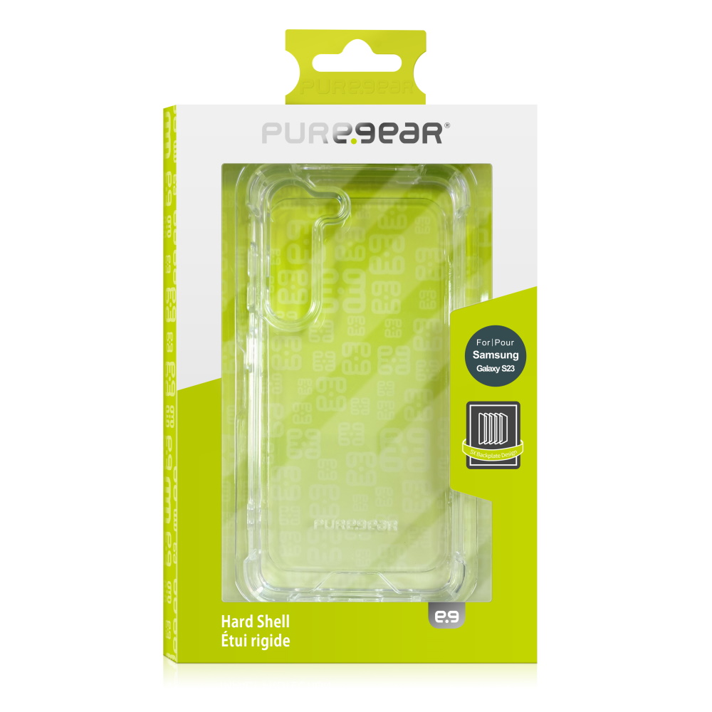 תמונה של כיסוי אחורי שקוף puregear