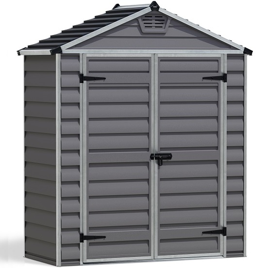 מחסן גינה רחב Canopia &lrm;Skylight Grey 0.9X1.9