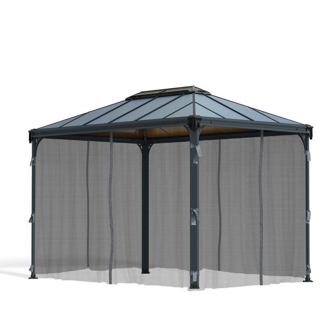רשת הצללה לגזיבו 3X4.3 מטר Canopia Martinique &lrm;Martinique 3X4.3 רשת הצללה