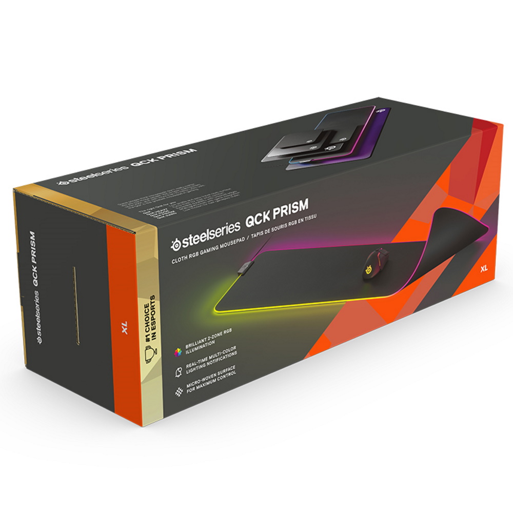 תמונה של משטח גיימינג מואר לעכבר steelseries