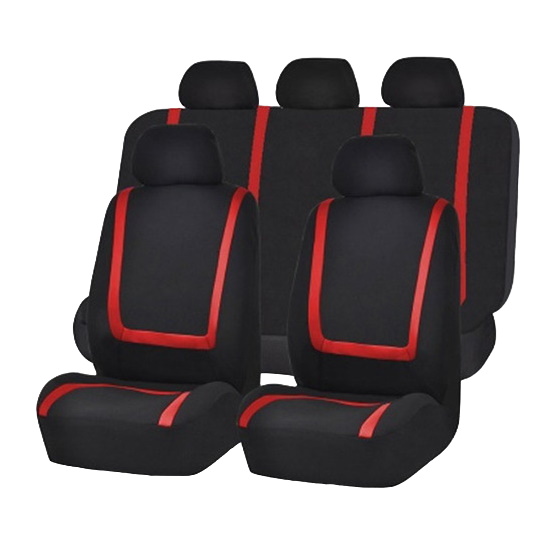 סט כיסויי מושבים לרכב Pavilion Spark &lrm;SEAT484-R110 אדום