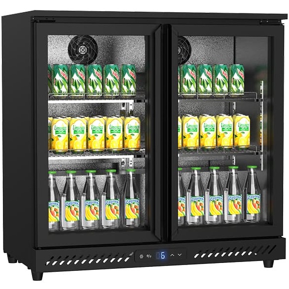 מקרר ויטרינה דלפקי תעשייתי - 2 דלתות Faynameli &lrm;RF-290PS