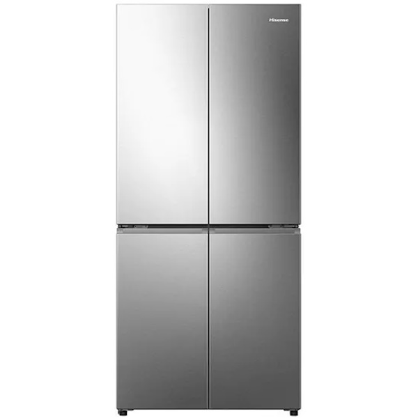 מקרר 4 דלתות מקפיא תחתון - 482 ליטר Hisense &lrm;RQ58 נירוסטה