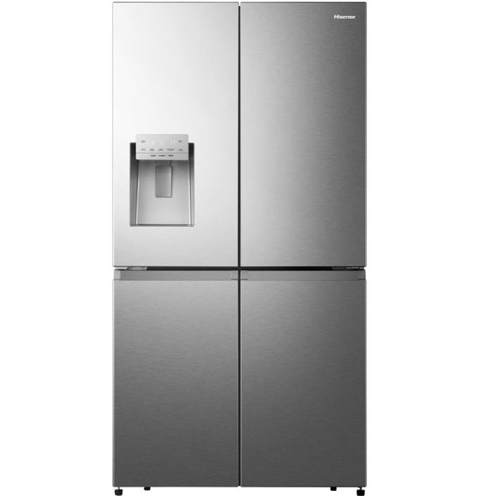 מקרר 4 דלתות - 584 ליטר Hisense &lrm;RQ760N4SASE נירוסטה
