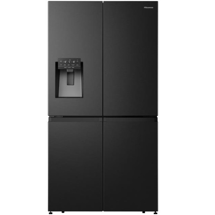 מקרר 4 דלתות - 584 ליטר Hisense &lrm;RQ760N4SBFE נירוסטה מושחרת