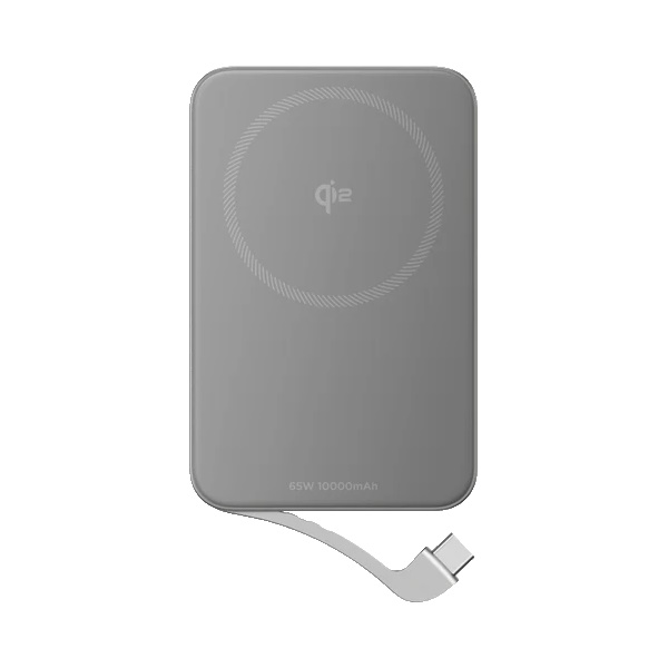 תמונה של סוללת גיבוי מגנטית 10,000mah כולל תמיכה בqi2 ‏ecoflow