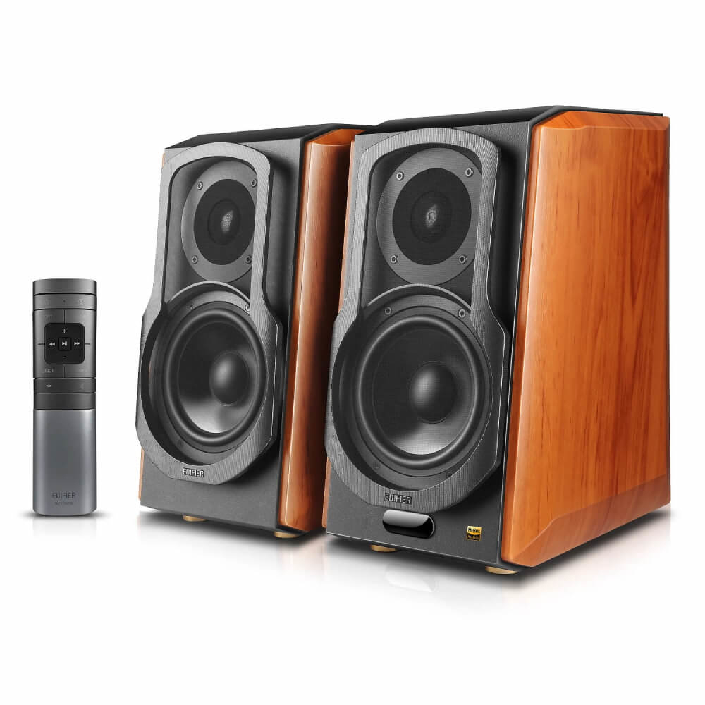 זוג רמקולים אלחוטיים מעוצבים edifier 120w