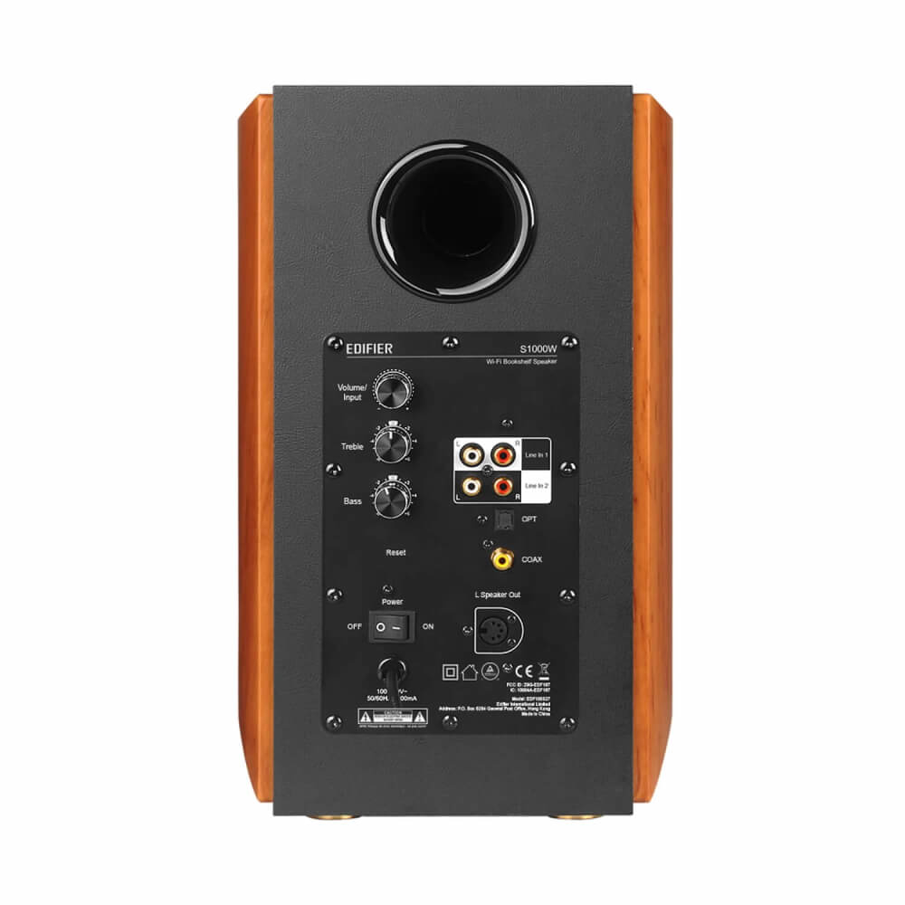 זוג רמקולים אלחוטיים מעוצבים edifier 120w