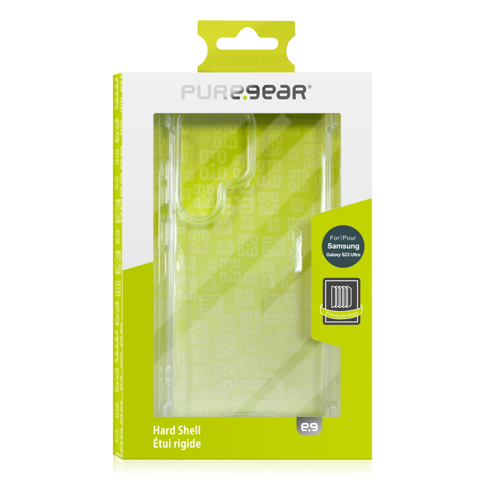 תמונה של כיסוי אחורי שקוף puregear