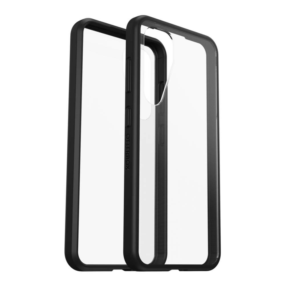 כיסוי אחורי משולב OtterBox &lrm;Galaxy S24 Ultra - React שקוף בשילוב שחור