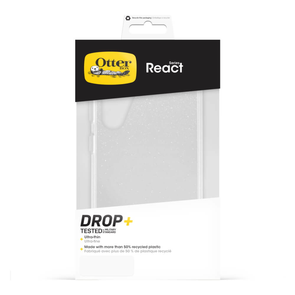 כיסוי אחורי שקוף מנצנץ otterbox