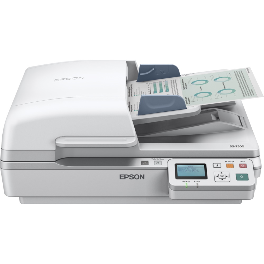 סורק רשת Epson &lrm;WorkForce DS-6500N (כולל כרטיס רשת)