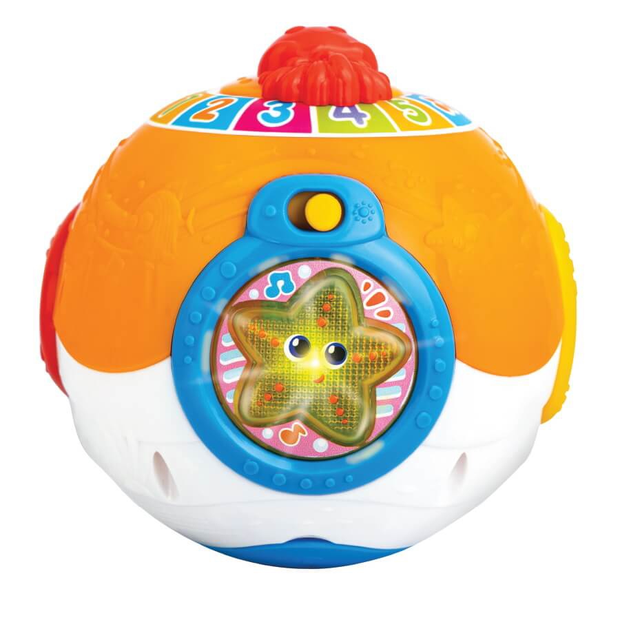כדור תנועה ומעודד זחילה - עולם הים Winfun &lrm;2400230601