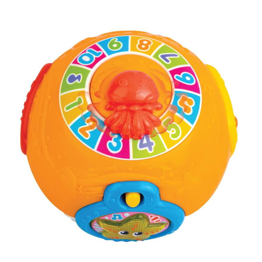 כדור תנועה ומעודד זחילה - עולם הים winfun