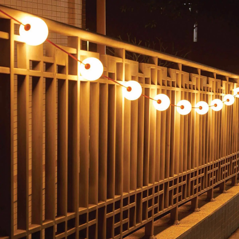 גרלנדה כדורים - 10.5 מטר כולל 15 נורות led ‏semicom