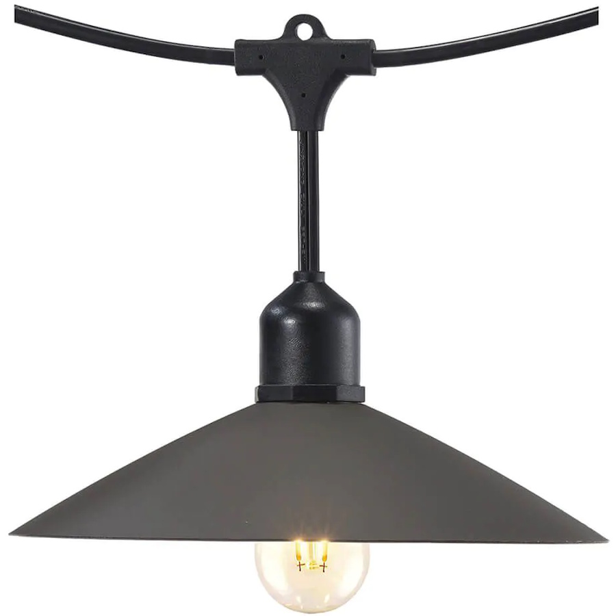 גרלנדה סולרית 8.2 מטר - כולל 7 נורות LED ‏Semicom &lrm;SE-1014I