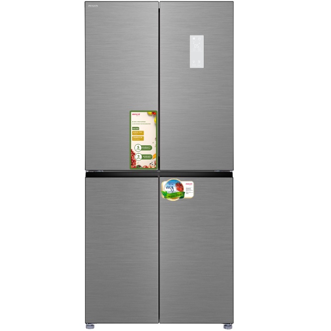 מקרר 4 דלתות 466 ליטר Aiwa &lrm;NF6500-SG