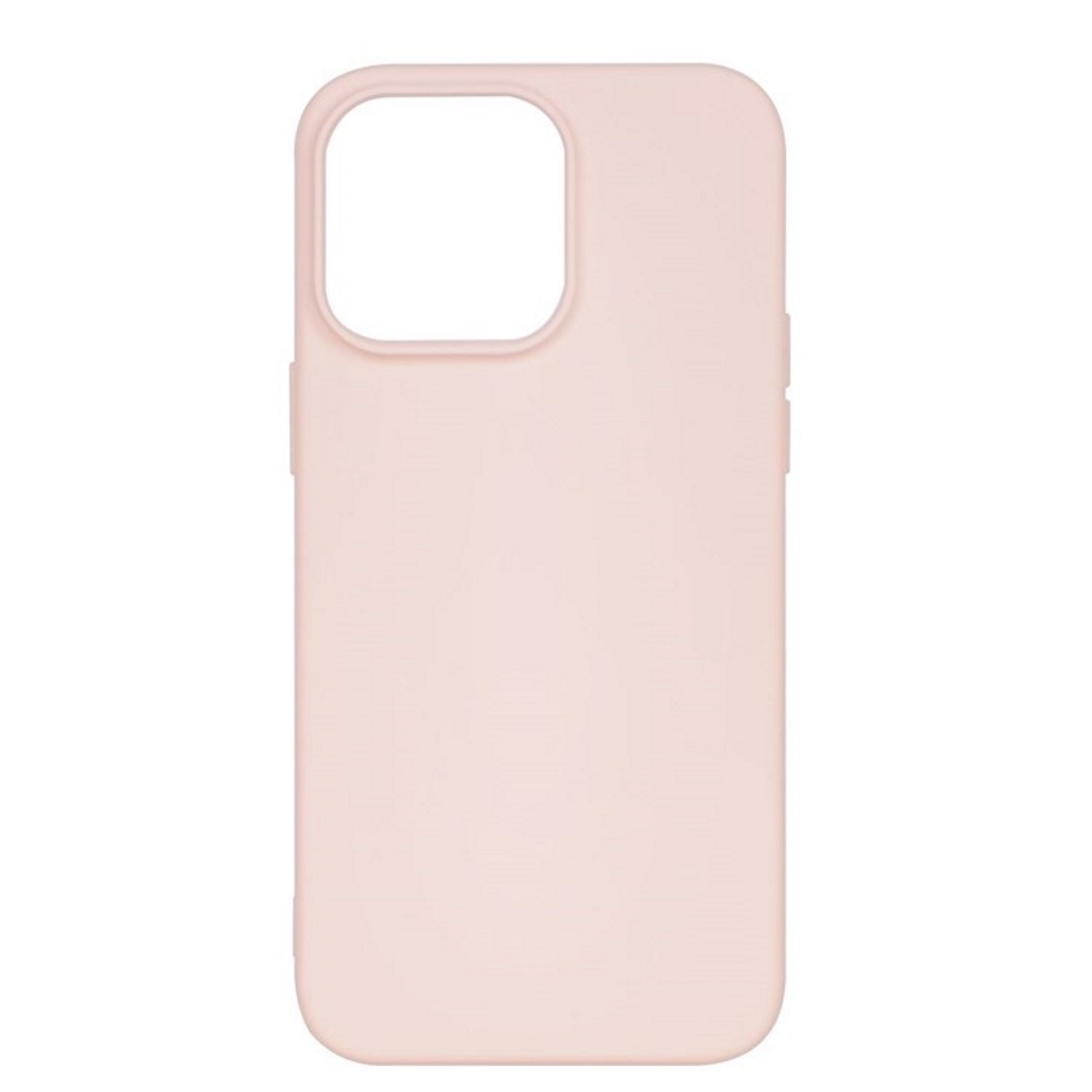 כיסוי סיליקון אחורי לסמארטפון Mower &lrm;Soft silicon - iPhone 15 Pro Max ורוד