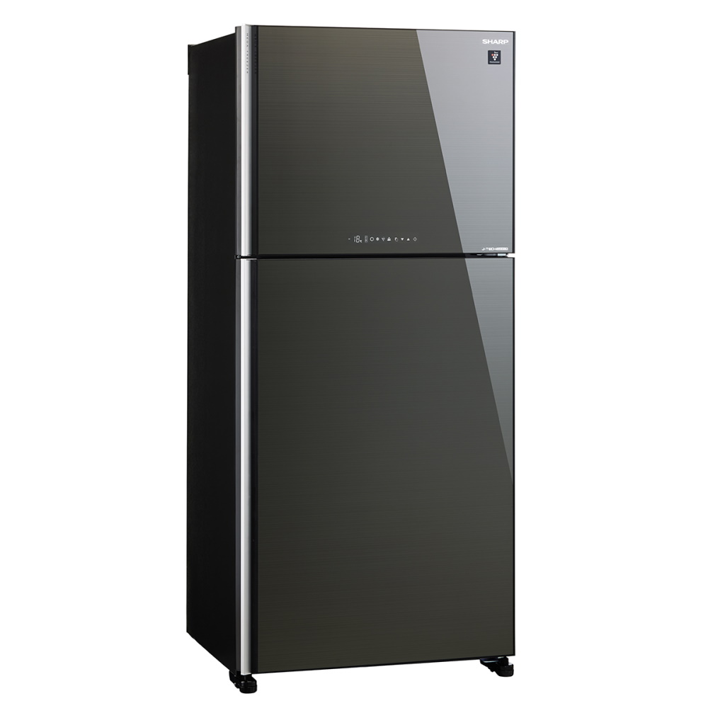 מקרר מקפיא עליון - 516 ליטר Sharp &lrm;SJ-4650-DS זכוכית אפורה