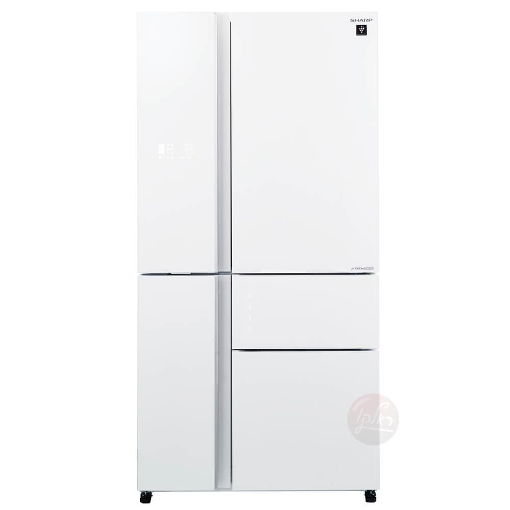 מקרר 5 דלתות - 668 ליטר Sharp &lrm;SJ-R9630-WH לבן