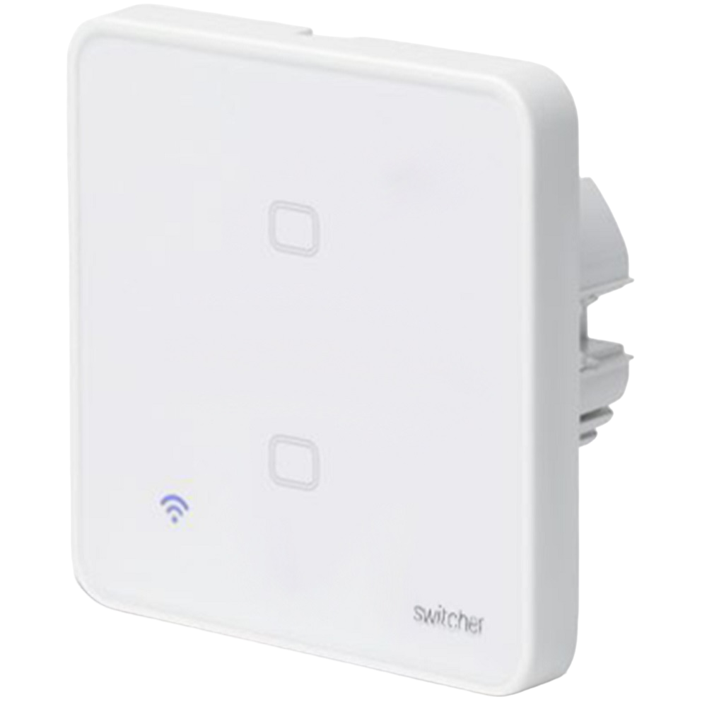 מתג חכם ל-2 תאורות לקופסה עגולה 55 מ'מ Switcher &lrm;Light SLmini02