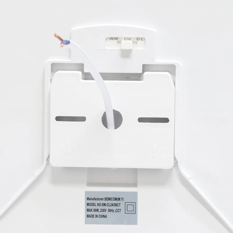 גוף תאורה צמוד תקרה 56w cct ‏semicom
