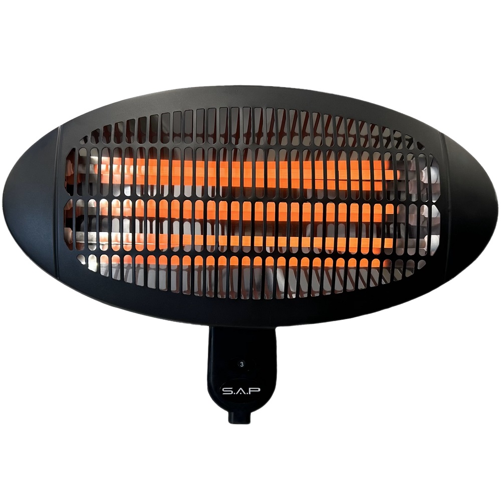 תנור חימום קוורץ לאמבטיה S.A.P 2000W &lrm;SP-2000D