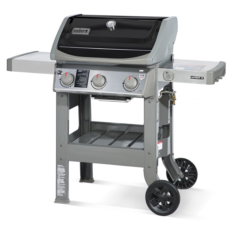 גריל גז 3 מבערים כולל צינור גז 1.5 מ + וסת weber