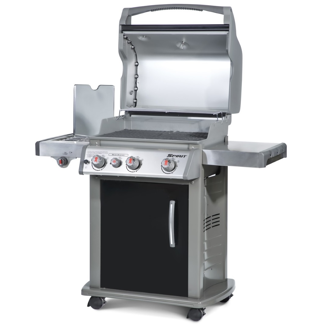 גריל גז 4 מבערים כולל כירת צד Weber &lrm;SPIRIT II E330