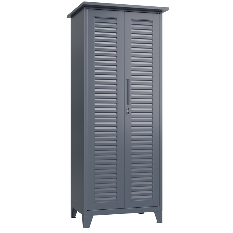 תמונה של ארון שירות ממתכת לשימוש חוץ garden top
