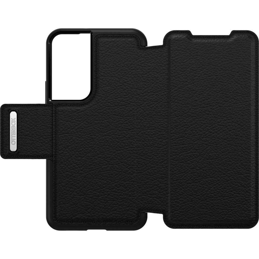 כיסוי ספר איכותי OtterBox &lrm;Galaxy S22 - Strada שחור
