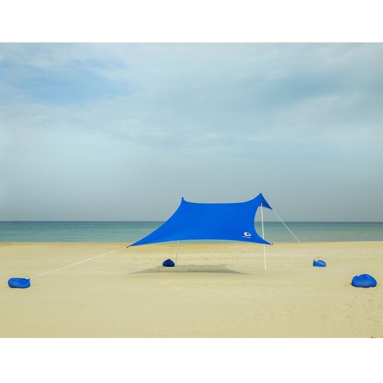 ציליה לים 2.8x2.8 מטר Guro &lrm;Sunshade XL Blue