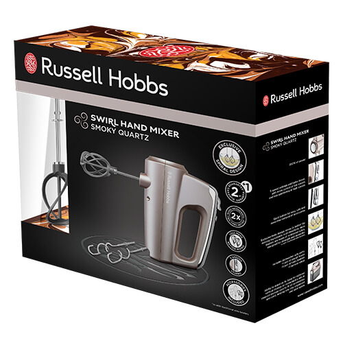 מיקסר יד כולל תא אחסון אביזרים russell hobbs
