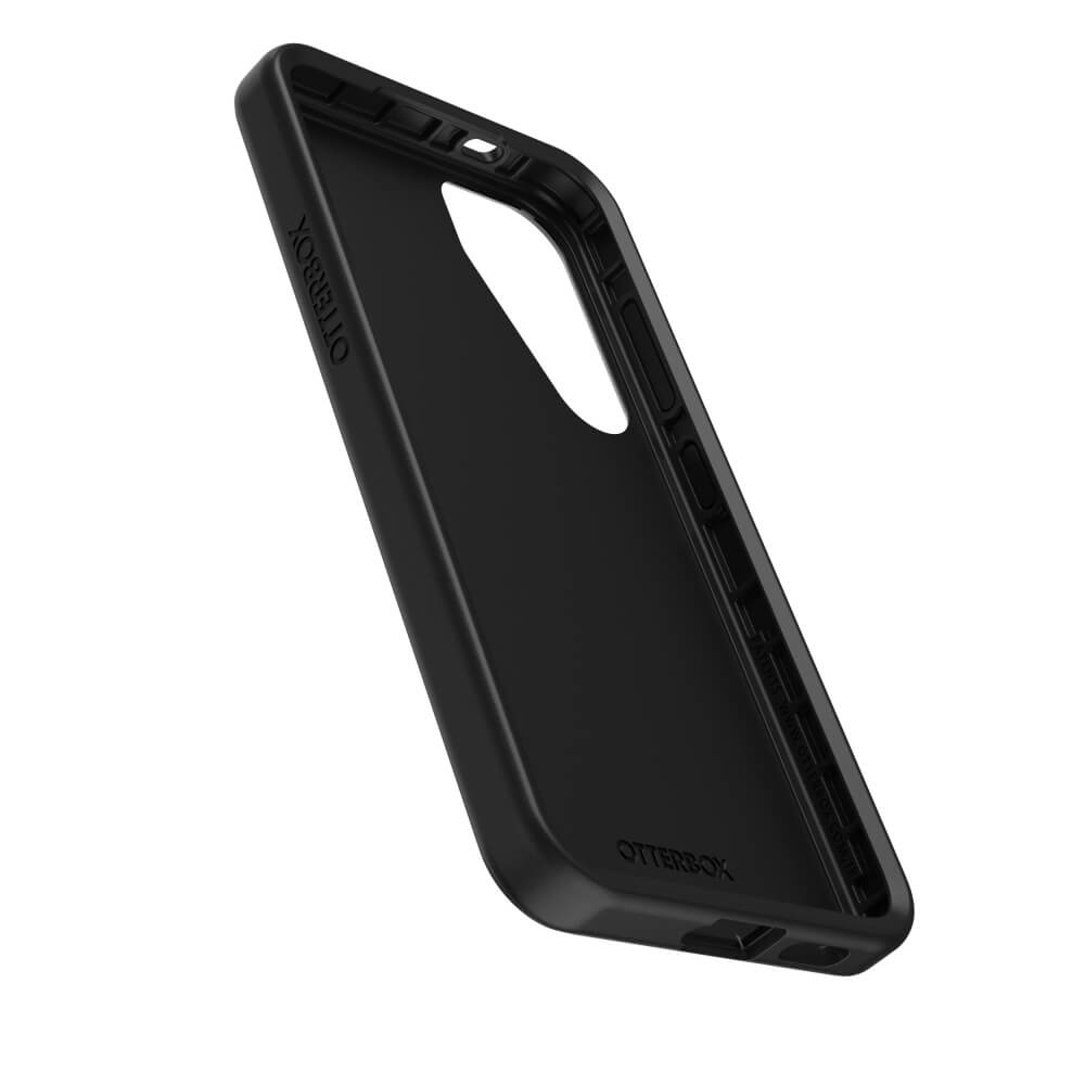 תמונה של כיסוי אחורי שחור otterbox