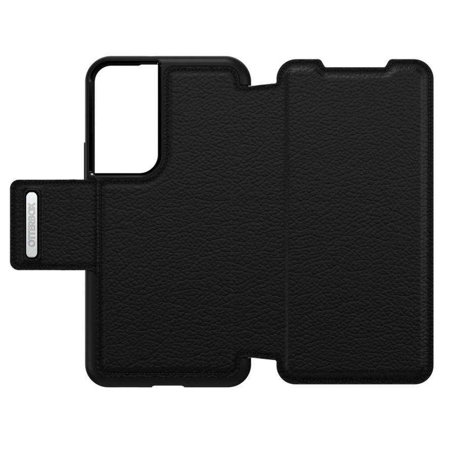 כיסוי ספר איכותי OtterBox &lrm;Galaxy S23 Plus - Strada שחור
