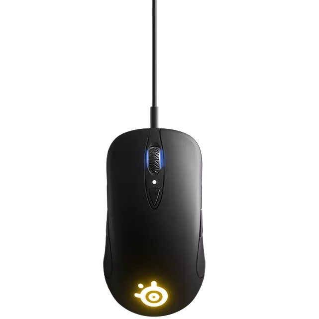 עכבר גיימינג חוטי כולל התאמה לשתי הידיים steelseries