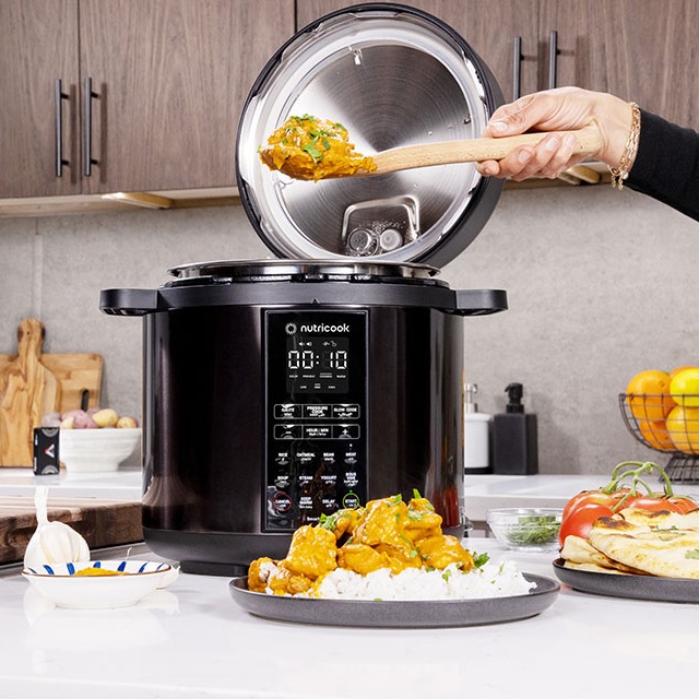 סיר לחץ חכם - 8 ליטר nutricook