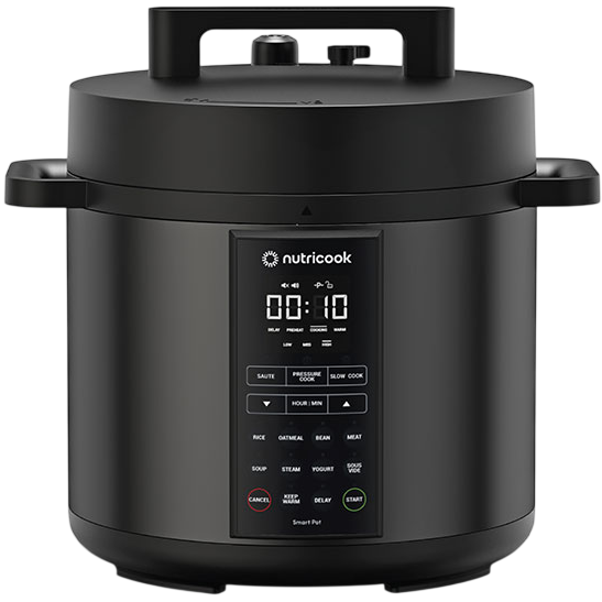 סיר לחץ חכם - 8 ליטר nutricook