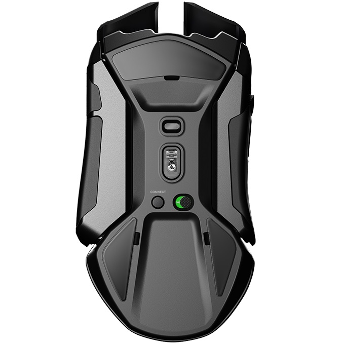 עכבר גיימינג אלחוטי כולל תאורה steelseries